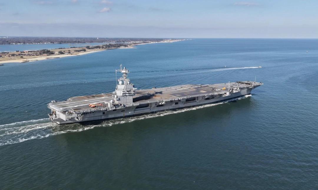 乐鱼中国官网-美国“肯尼迪”号核动力航母完成首次海试